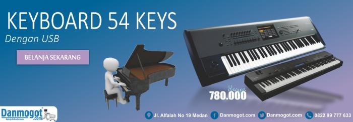Banyak Manfaat yang didapat dari Keyboard 54 Key Dengan USB